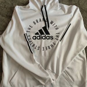White Adidas Sweater